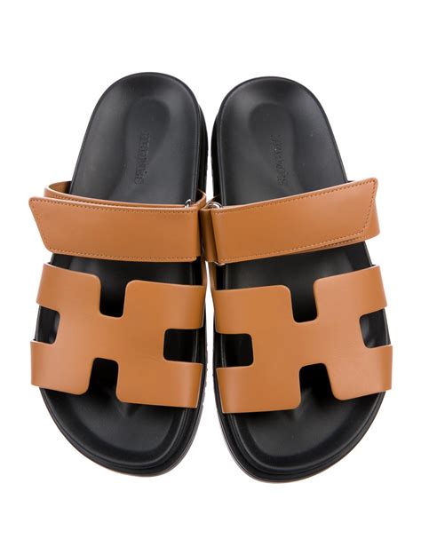 hermes slides fur|hermes sandals with ankle strap.